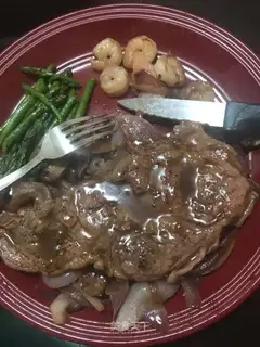 Red steak