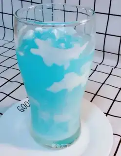 Blue sky clouds