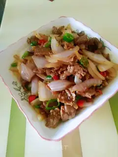 Fried beef