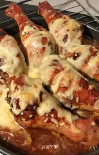Cheese roast chicken leg