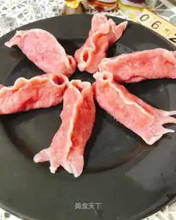 A salmon dumpling