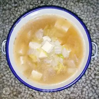 Chicken soup dolls and tofu