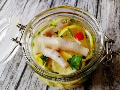 Lemon chicken claws