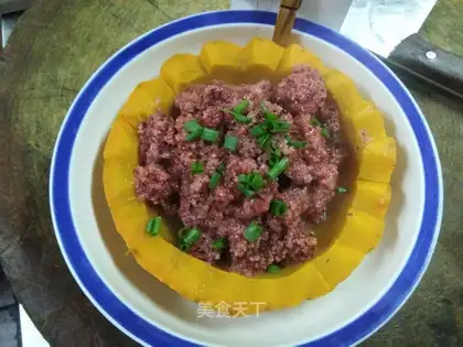 Goldmelon powdered ribs