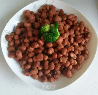 Sweet-mouth peanut rice