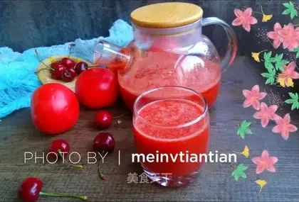 Tomato cherry juice