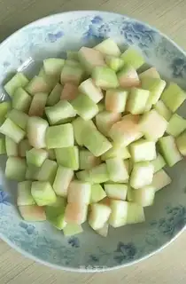 Sour melon peel