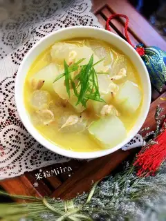 Pork shrimp soup