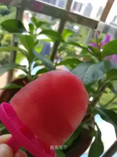 Watermelon popsicles