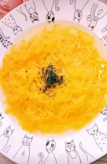 Baby's gold noodles