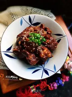 Red burn ribs