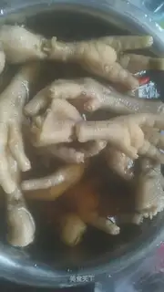 Roast chicken claws