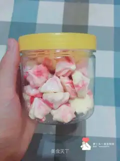 Colored protein sugar