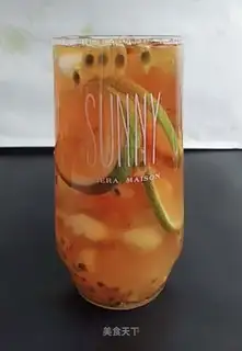 Bronze lemon tea