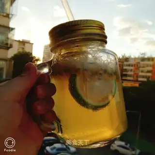 Fresh sauna lemonade
