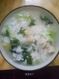 Porridge of dried pork