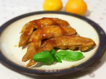 Mongol chicken wings