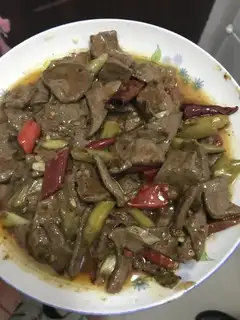 Fried liver