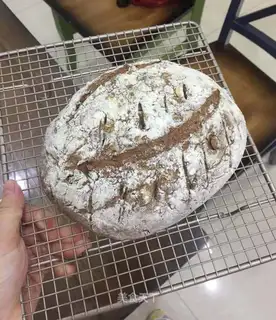 Wheat sprouts and no sugar bread
