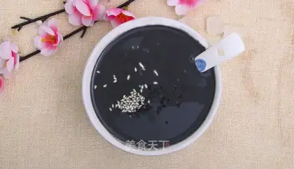 Black sesame paste