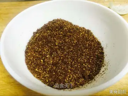 Homemade pepper salt