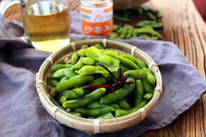 Sand tea with beans