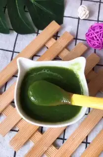Apple spinach mud