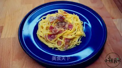 Bacon pasta