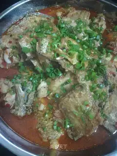 Red-fried fish