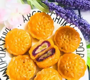 Lotus potato pumpkin cake