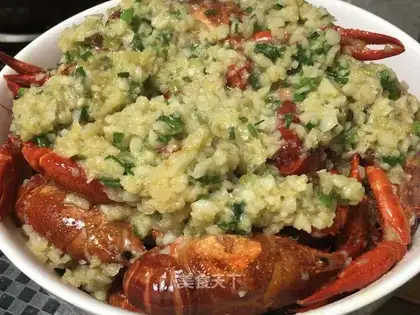Garlic lobster