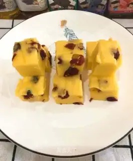 Milky steam cake