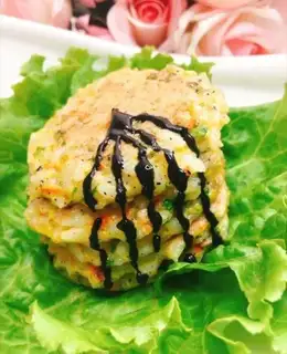 Vegetable rice cake
