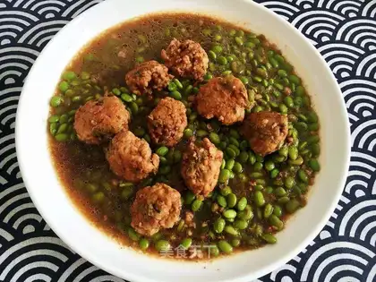 Bean meatballs