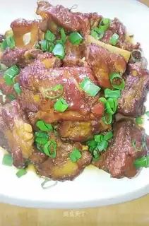Red burn ribs