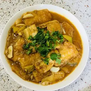 Red-fried fish