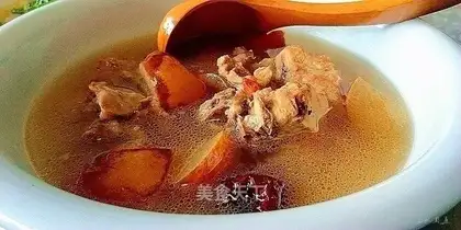 Pear chop soup