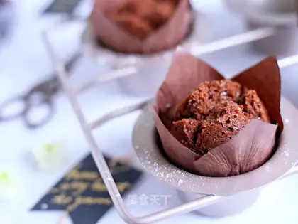No oil-free chocolate steam cake