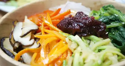 Korean vegan rice