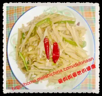 hot and sour potato silk