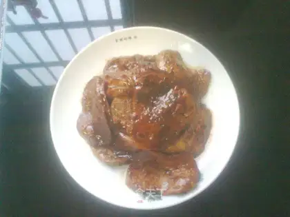 Braised vegetarian chicken