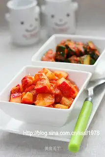 Hot and sour radish