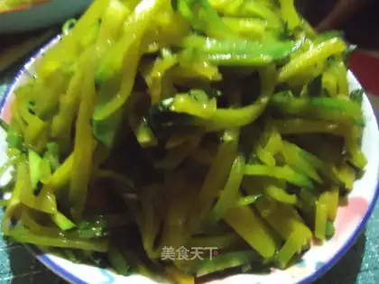 Farmhouse fried melon strips