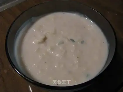 Yogurt mashed potatoes