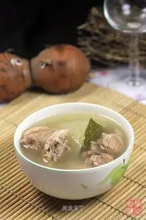 tangerine peel and white gourd and old duck soup