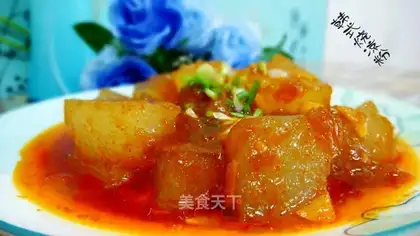 Korean fried jelly