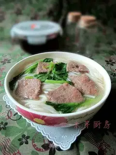 Pig liver rice noodles