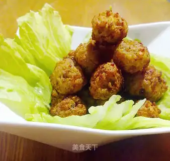 fried tofu meatballs