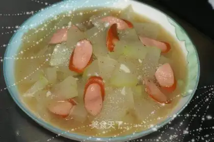 Winter melon crispy sausage