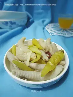 pickled chicken feet